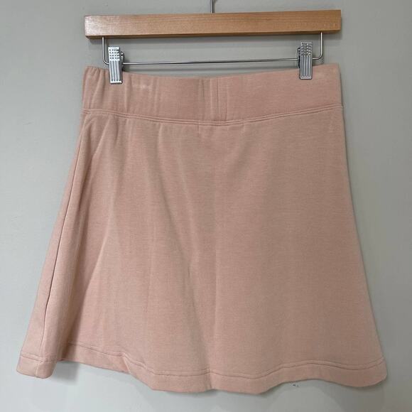 Free People Beach Alexis Elastic Waist Pink Circle Mini Skirt Soft Size Small - Picture 5 of 10